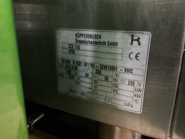 Küppersbusch cce 110 combisteamer - afbeelding 4 van  6