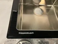 Küppersbusch ese9000.0ge dubbele spoelbak v.v. chrome kraan en druksensor - afbeelding 8 van  12