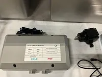Küppersbusch ese9000.0ge dubbele spoelbak v.v. chrome kraan en druksensor - afbeelding 12 van  12