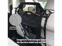 Kurgo divider voor honden, vermindert afleiding tijdens het autorijden zwart - afbeelding 3 van  4