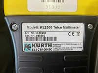 Kurth ke2500 telco multimeter - afbeelding 6 van  7