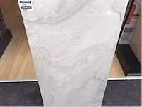 Kutahya atlantis wit gepolijst vloertegel 60x120 cm 60,48 m² - afbeelding 1 van  4