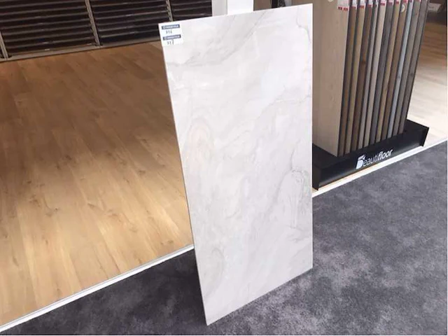 Kutahya atlantis wit gepolijst vloertegel 60x120 cm 60,48 m² - afbeelding 2 van  4