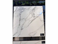 Kutahya calacatta gepolijst vloertegel 80x80 cm 122,88 m² - afbeelding 1 van  4