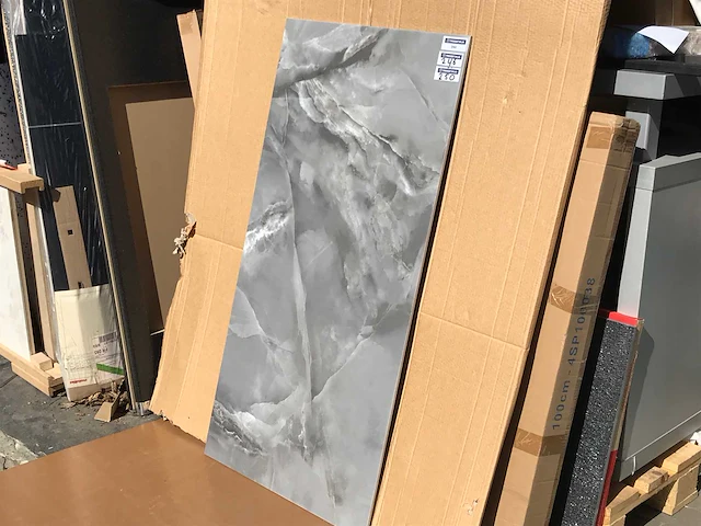 Kutahya marea dark grey gepolijst vloertegel 60x120 cm 60,48 m² - afbeelding 4 van  4