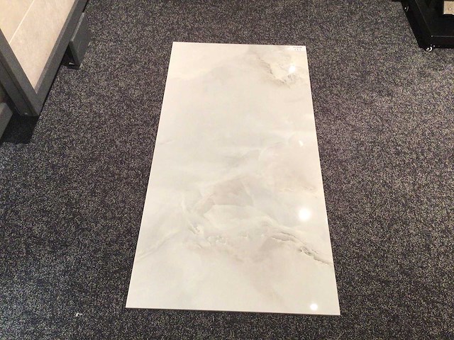 Kutahya marea white gepolijst vloertegel 60x120 cm 60,48 m² - afbeelding 8 van  9