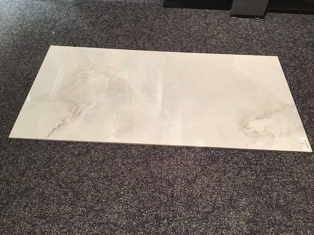 Kutahya marea white gepolijst vloertegel 60x120 cm 60,48 m² - afbeelding 7 van  8