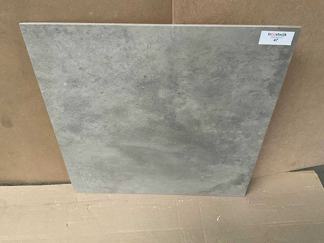 Kutahya vista grey mat vloertegel 60x60 cm 54 m² - afbeelding 3 van  3