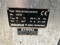 Kuwatec regoplas 150 kl tempereerapparaat - afbeelding 6 van  6