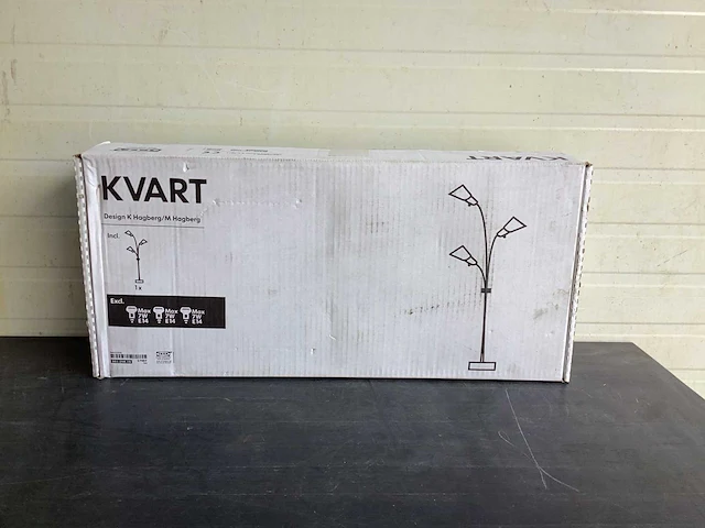 Kvart vloerlamp (2x) - afbeelding 4 van  5
