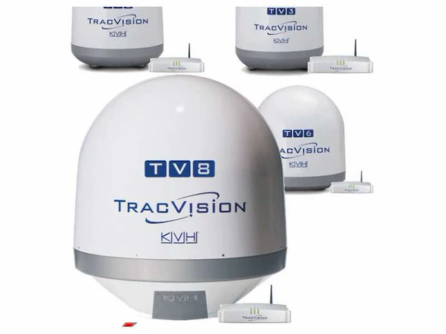 Kvh tracvision tv8 81 cm satellite tv receiver with ip support-01-0386-04 - afbeelding 1 van  6