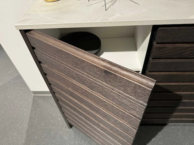 Kvik - cima dark oak - opbergkast - afbeelding 3 van  10