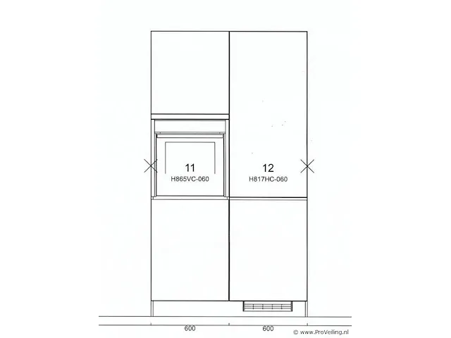 Kvik eilandkeuken met apparatenwand model prato - afbeelding 37 van  42