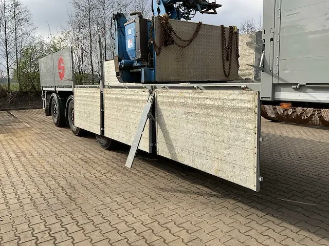 Kwb stenentrailer met verplaatsbare kraan - afbeelding 16 van  44