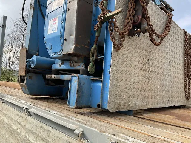 Kwb stenentrailer met verplaatsbare kraan - afbeelding 24 van  44