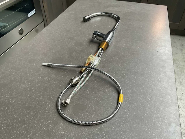 Kwc eve keukenkraan met led-verlichting kleur rvs - afbeelding 5 van  5