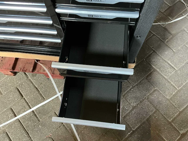 Kwtools gevulde gereedschapswagen nieuw in doos - afbeelding 8 van  17