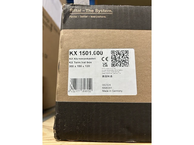 Kx terminal box 300x150x120 rittal, kx 1501.000 - afbeelding 2 van  2