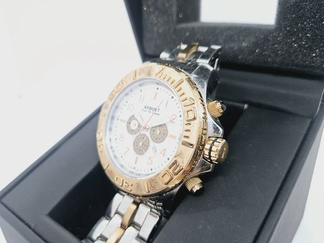 Kyboe giant 55 chrono - inclusief doos en extra schakels - afbeelding 4 van  7