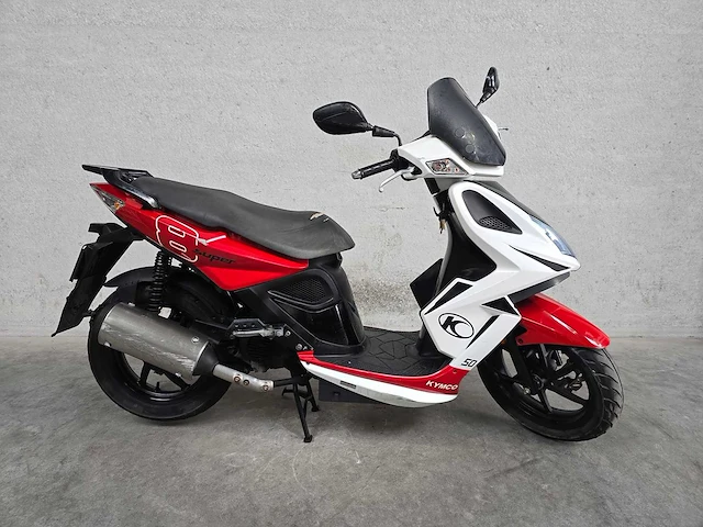 Kymco - snorscooter - super 8 - 4t 25km uitvoering f439ln - afbeelding 2 van  7