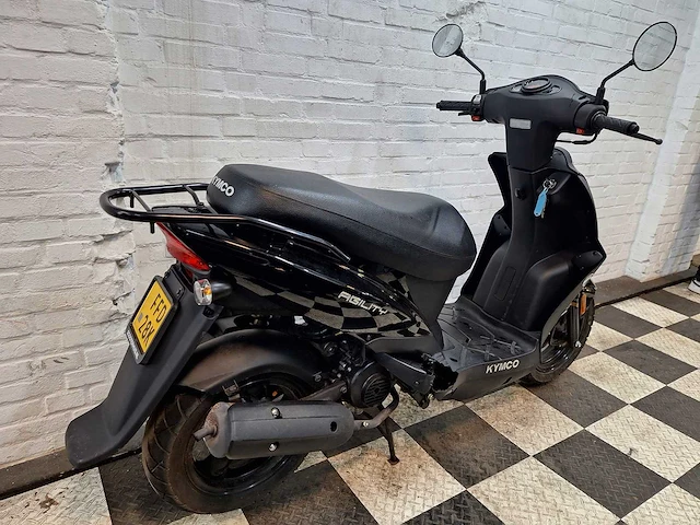 Kymco agility 45 km bromscooter 4takt - afbeelding 5 van  7