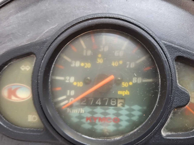 Kymco agility 45 km bromscooter 4takt - afbeelding 4 van  7