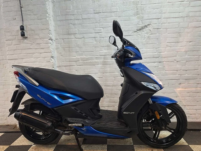 Kymco agility 45 km bromscooter 4takt - afbeelding 6 van  7