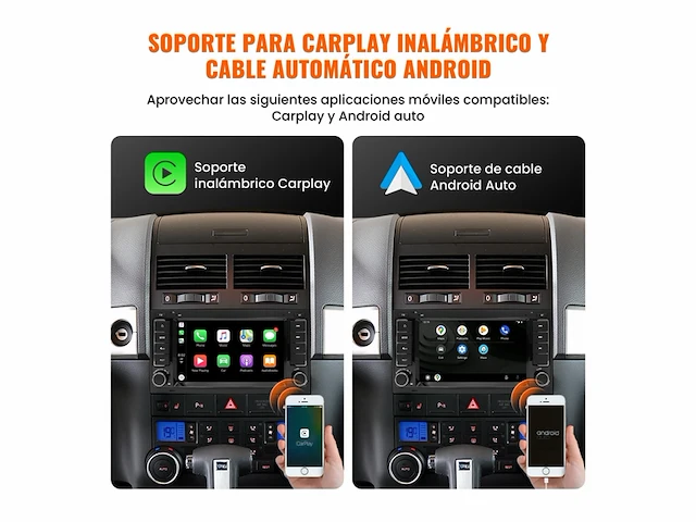 Kymmtun android 12 autoradio voor volkswagen 4g + wifi, gps, usb, bluetooth - afbeelding 3 van  4