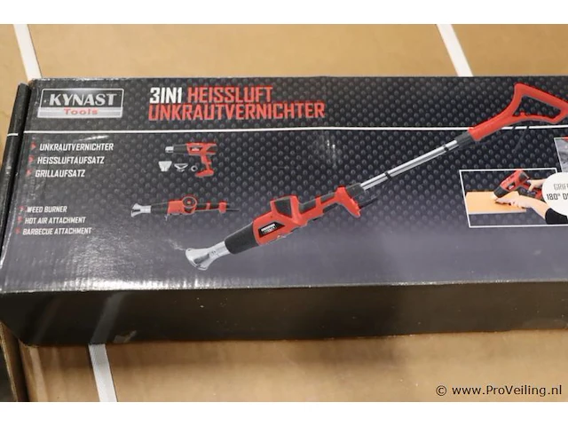 Kynast tools 3in1 hetelucht onkruidbrander - afbeelding 1 van  3