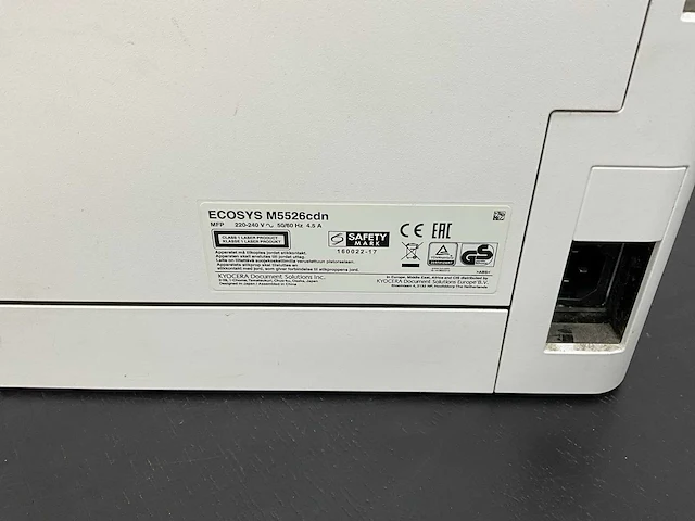 Kyocera ecosys m5526cdn laserprinter - afbeelding 6 van  6