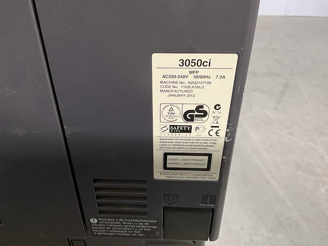Kyocera taskaalfa 3050ci inktjetprinter - afbeelding 6 van  6