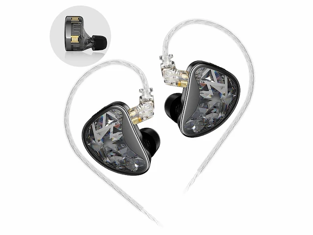 Kz as24 earbuds with microphone - afbeelding 1 van  4