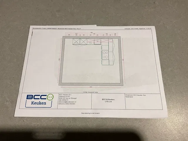 L 16 lux keukenopstelling - afbeelding 21 van  36
