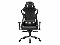 L33t gaming - elite v4 gaming chair - ergonomisch - pu leer - wit - afbeelding 1 van  4