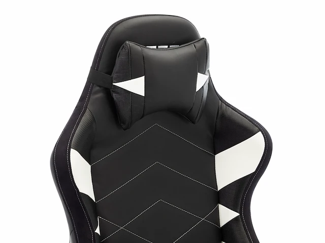 L33t gaming - elite v4 gaming chair - ergonomisch - pu leer - wit - afbeelding 4 van  4