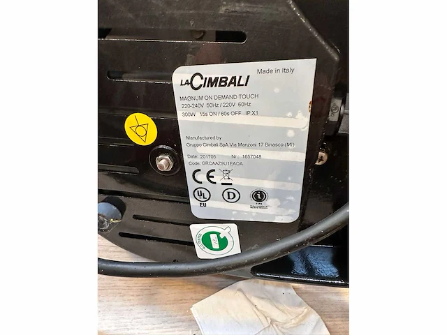 La cimbali m39 dosatron te dt/3 va koffie- espressomachine - afbeelding 7 van  15