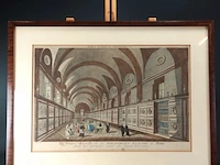 La gallerie nouvelle de la bibliotheque vaticane a rome - afbeelding 1 van  5