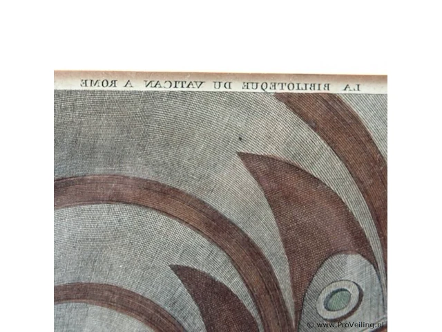 La gallerie nouvelle de la bibliotheque vaticane a rome - afbeelding 4 van  5