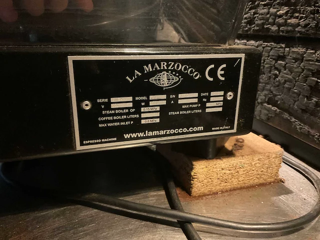 La marzocco koffiemachine - afbeelding 4 van  4