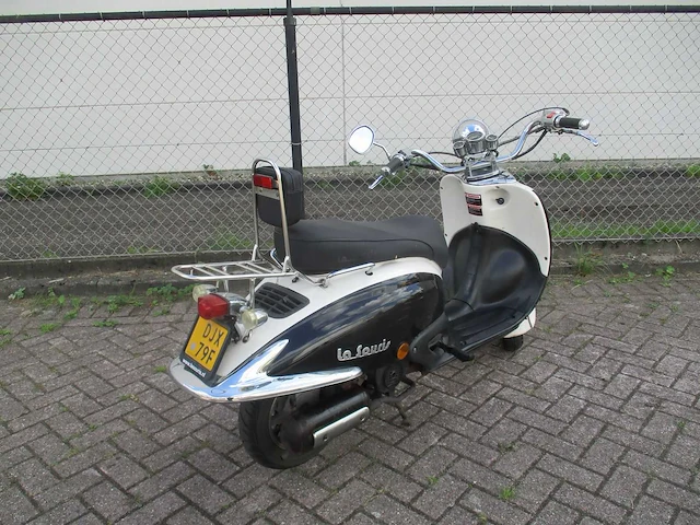 La souris - bromscooter - grande retro two tone - scooter - afbeelding 9 van  11