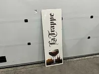 La trappe emaille reclamebord