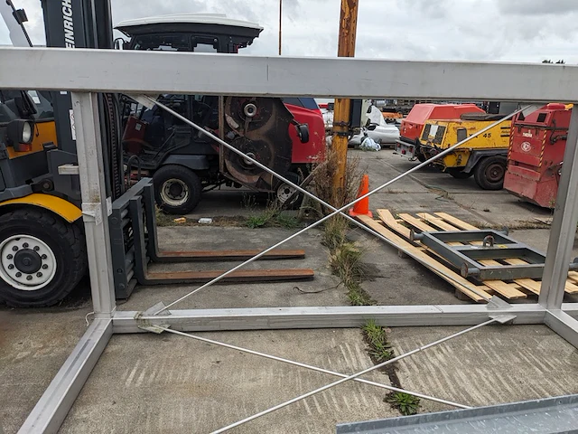 Laad-los station big bag , 1600kg, dxbxh 1m40 x 1m50 x 5m50 - afbeelding 2 van  14