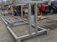 Laad-los station big bag , 1600kg, dxbxh 1m40 x 1m50 x 5m50 - afbeelding 4 van  14