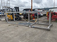 Laad-los station big bag , 1600kg, dxbxh 1m40 x 1m50 x 5m50 - afbeelding 1 van  14