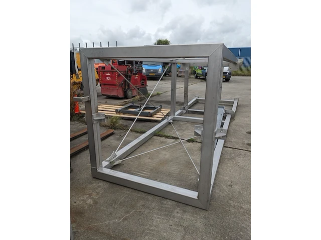 Laad-los station big bag , 1600kg, dxbxh 1m40 x 1m50 x 5m50 - afbeelding 13 van  14