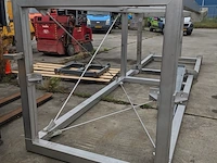 Laad-los station big bag , 1600kg, dxbxh 1m40 x 1m50 x 5m50 - afbeelding 13 van  14