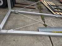 Laad-los station big bag , 1600kg, dxbxh 1m40 x 1m50 x 5m50 - afbeelding 14 van  14