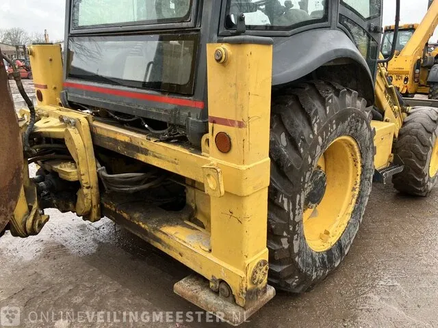 Laadgraafcombinatie new holland, b80b-ss, geel, bouwjaar 2017 - afbeelding 6 van  35