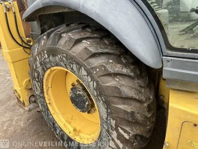 Laadgraafcombinatie new holland, b80b-ss, geel, bouwjaar 2017 - afbeelding 7 van  35