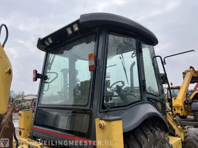 Laadgraafcombinatie new holland, b80b-ss, geel, bouwjaar 2017 - afbeelding 8 van  35